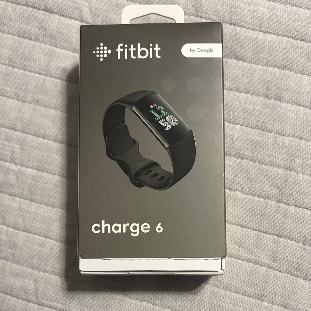 fitbit Charge 6 Black Fitness Tracker